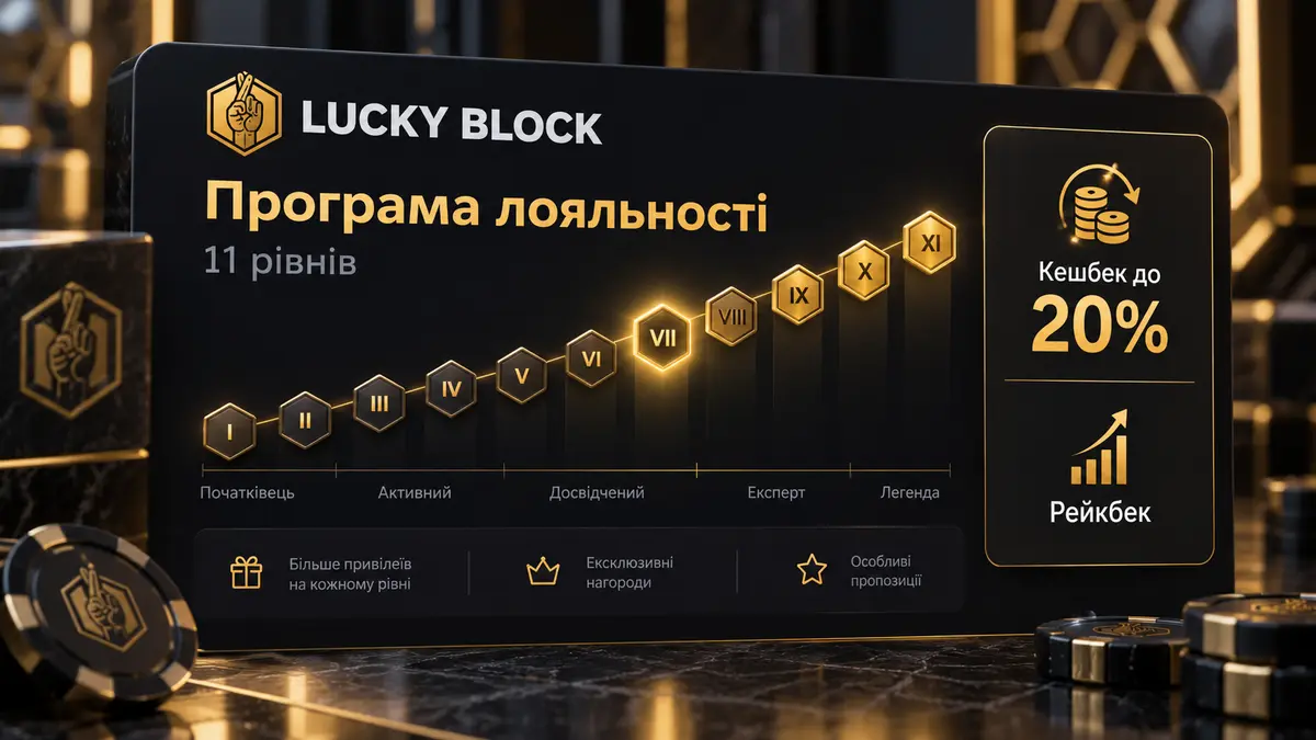 Рівні програми лояльності та ставка кешбеку