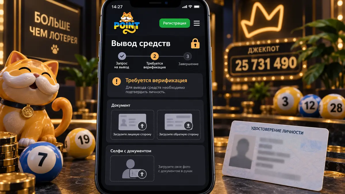 Форма верификации с документом и селфи